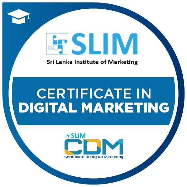 SLIM slim sri lanka institute of marketing certificate in digital marketing