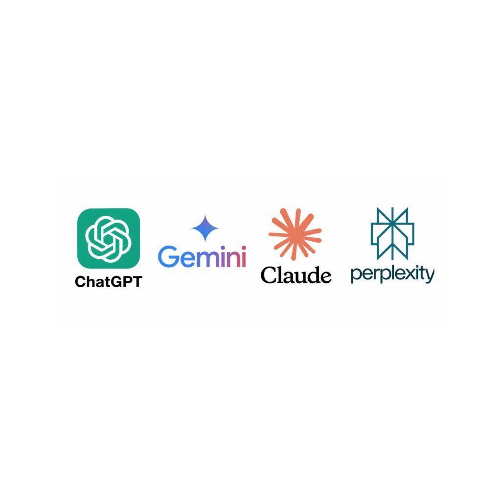 top llm chatgpt gemini claude perplexity for seo